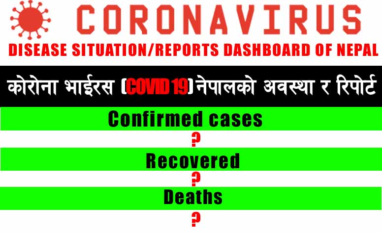 Corona: Live Update of Nepal || Coronavirus Situation Dashboard of Nepal