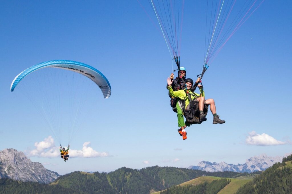 Paragliding started in Chitwan on the occasion of New Year