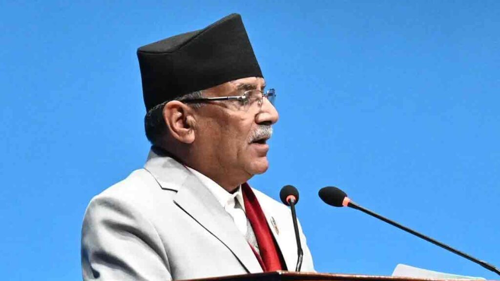 Limpiyadhura, Lipulekh and Kalapani are Nepali lands: Prime Minister Prachanda
