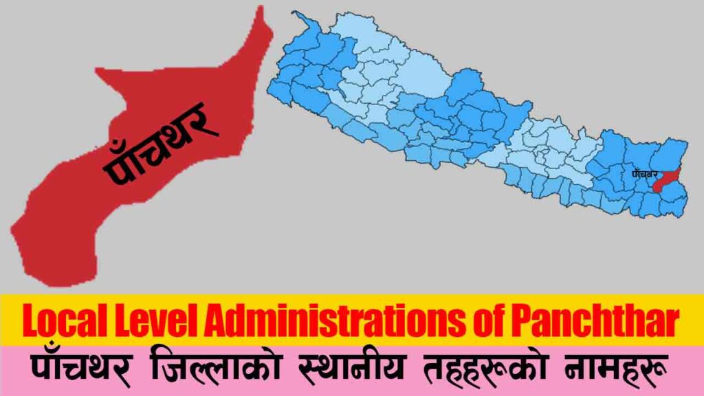 List of Local level governments / Administrations in Panchthar District