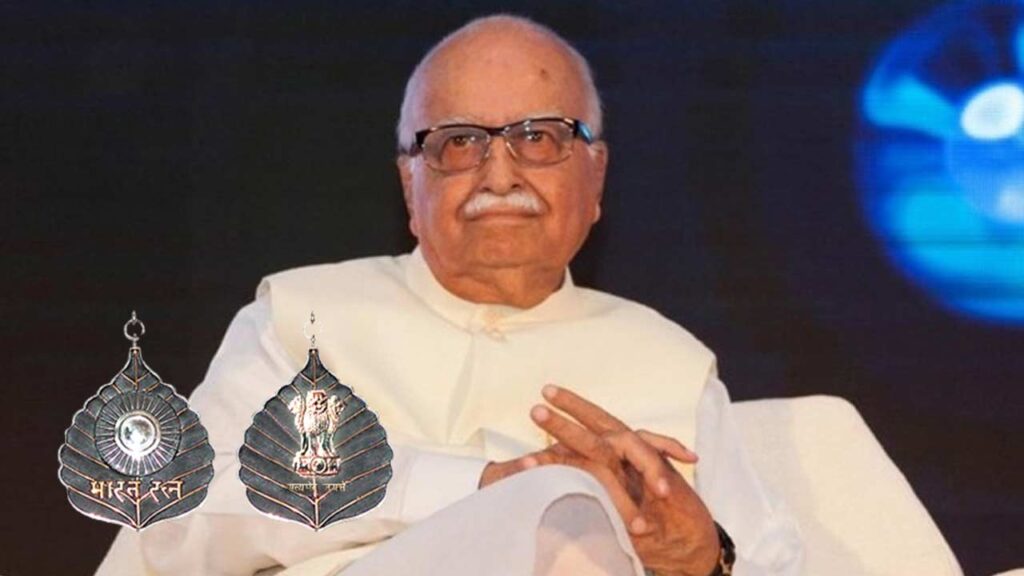 Bharat Ratna, India’s highest civilian award, will be conferred on LK Advani